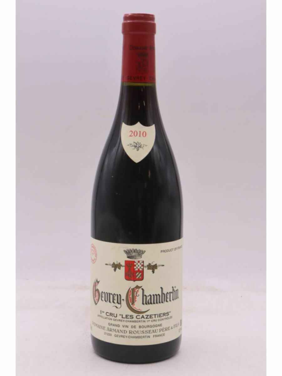 Armand Rousseau Gevrey Chambertin Les Cazetiers 1er Cru 2010