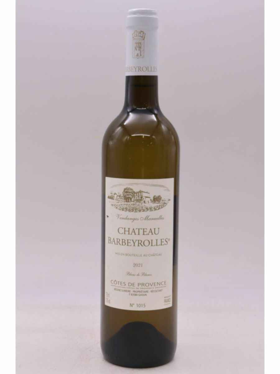 Barbeyrolles Cotes De Provence Blanc 2021