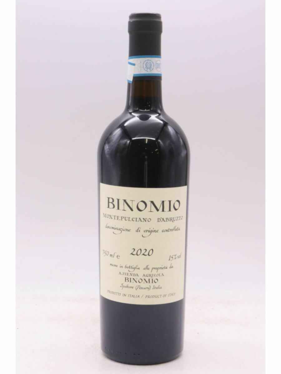 Binomio Montepulciano D'abruzzo 2020