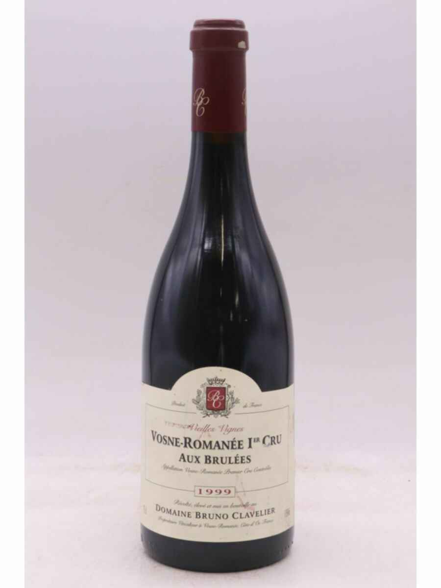 Bruno Clavelier Vosne Romanee Aux Brulees 1er Cru 1999