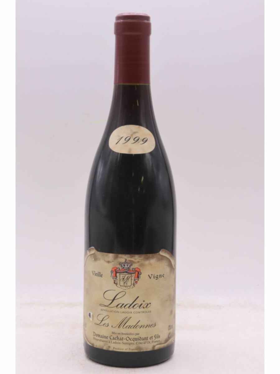 Cachat Ocquidant Ladoix Les Madonnes Vieille Vigne 1999