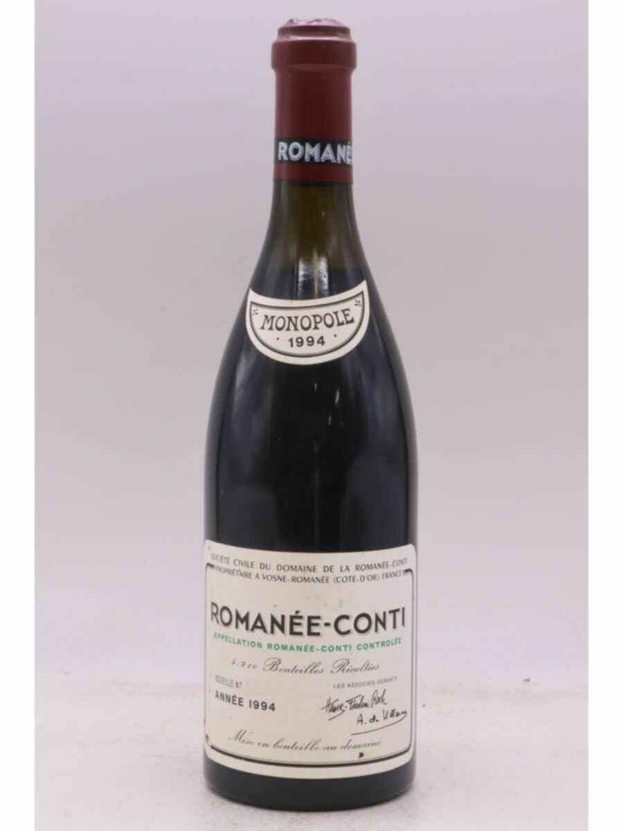 De La Romanee Conti Romanee Conti Grand Cru 1994