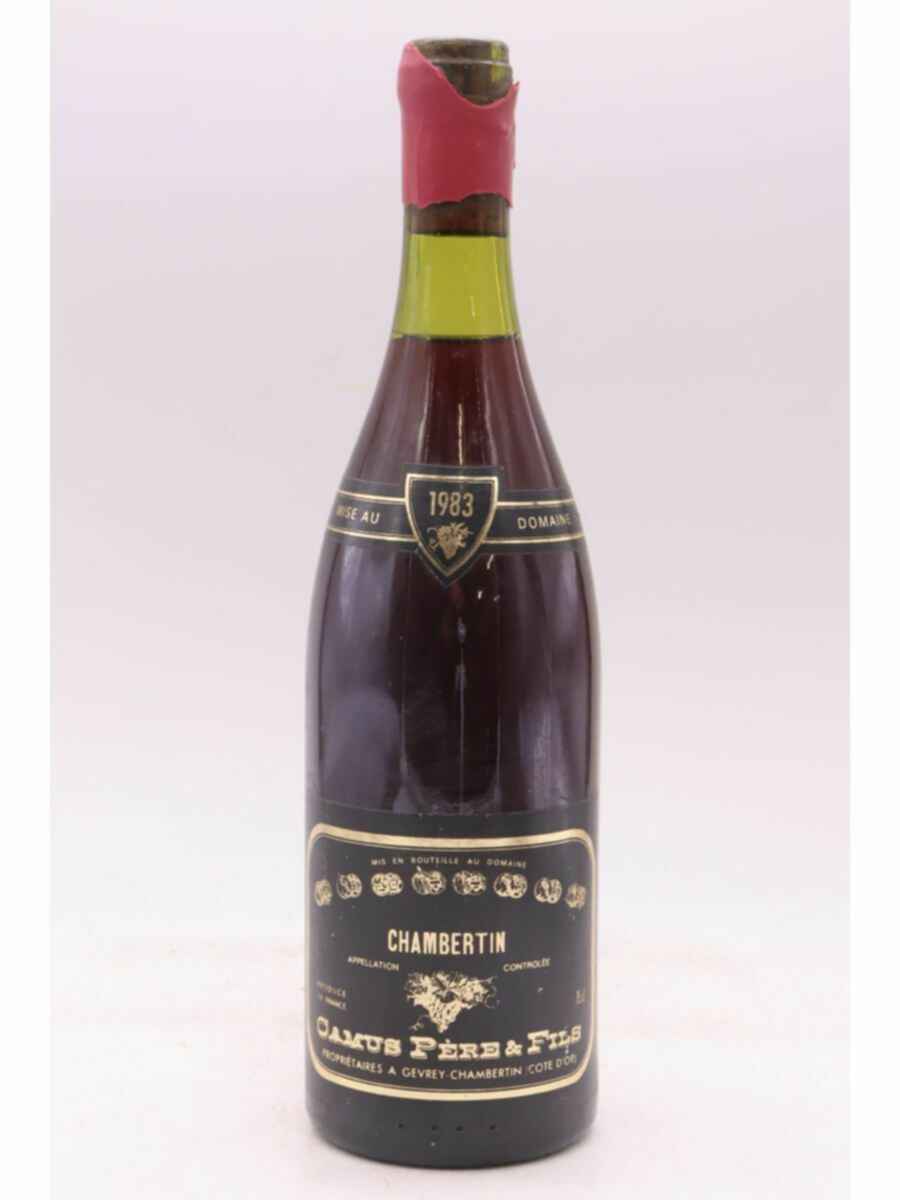 Camus Pere Et Fils Chambertin Grand Cru 1983