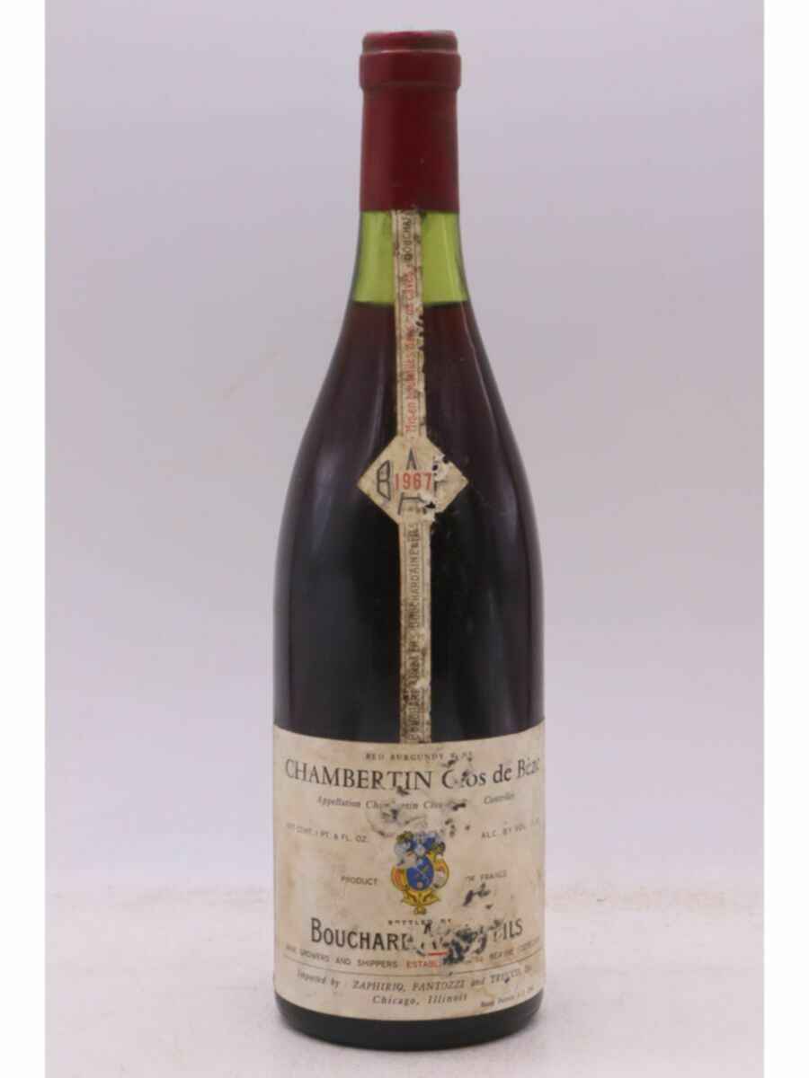 Bouchard Pere Et Fils Chambertin Clos De Beze Grand Cru 1967
