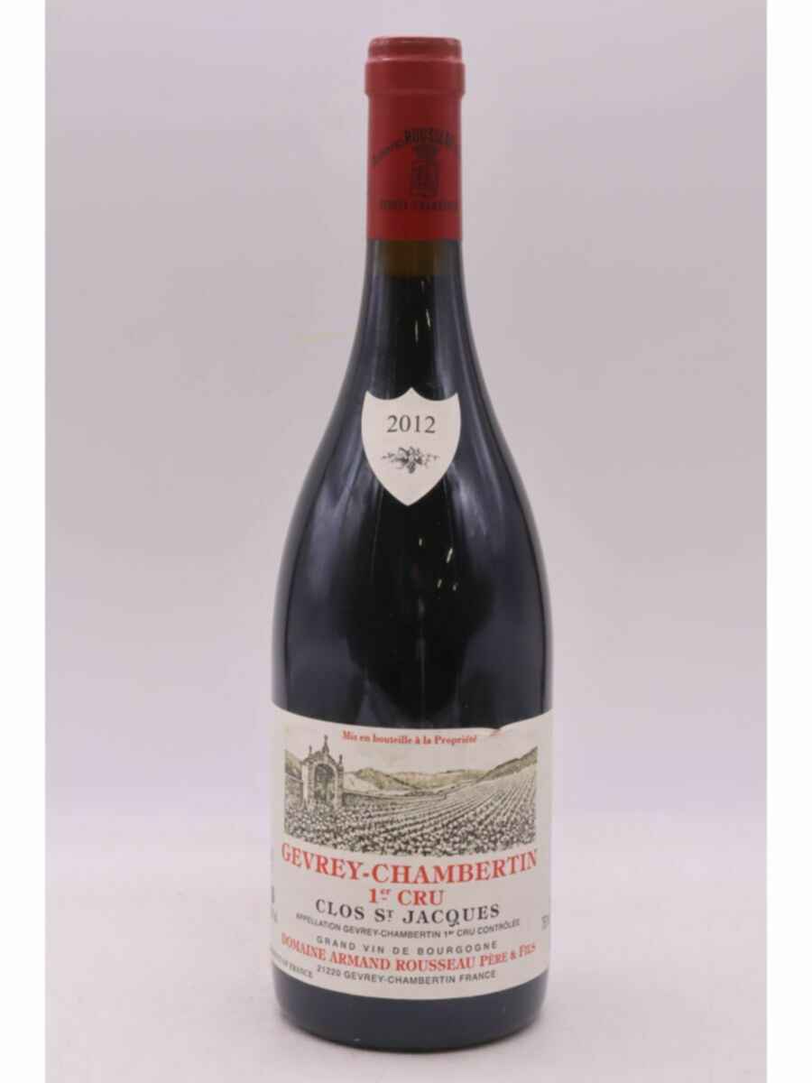 Armand Rousseau Gevrey Chambertin Clos Saint Jacques 1er Cru 2012