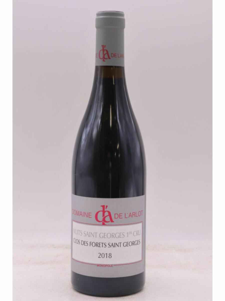 De L'arlot Nuits Saint Georges  Clos Des Forets Saint Georges 1er Cru 2018