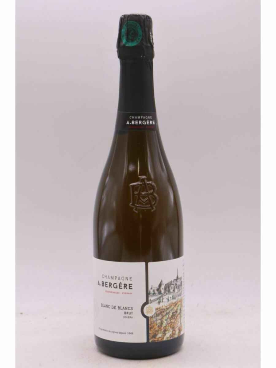 A. Bergere Blanc De Blancs Brut Solera N.V.