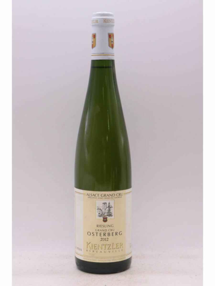 Kientzler Alsace Grand Cru Riesling Osterberg 2012