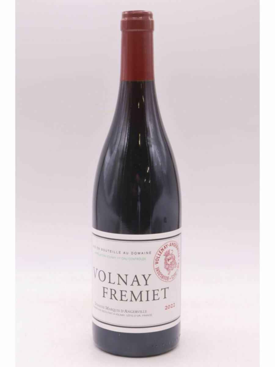 Marquis D'angerville Volnay 1er Cru Fremiet 2022