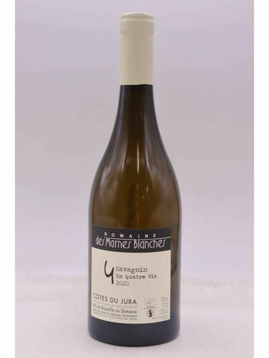 Marnes Blanches Cotes Du Jura Savagnin En Quatre Vis 2020