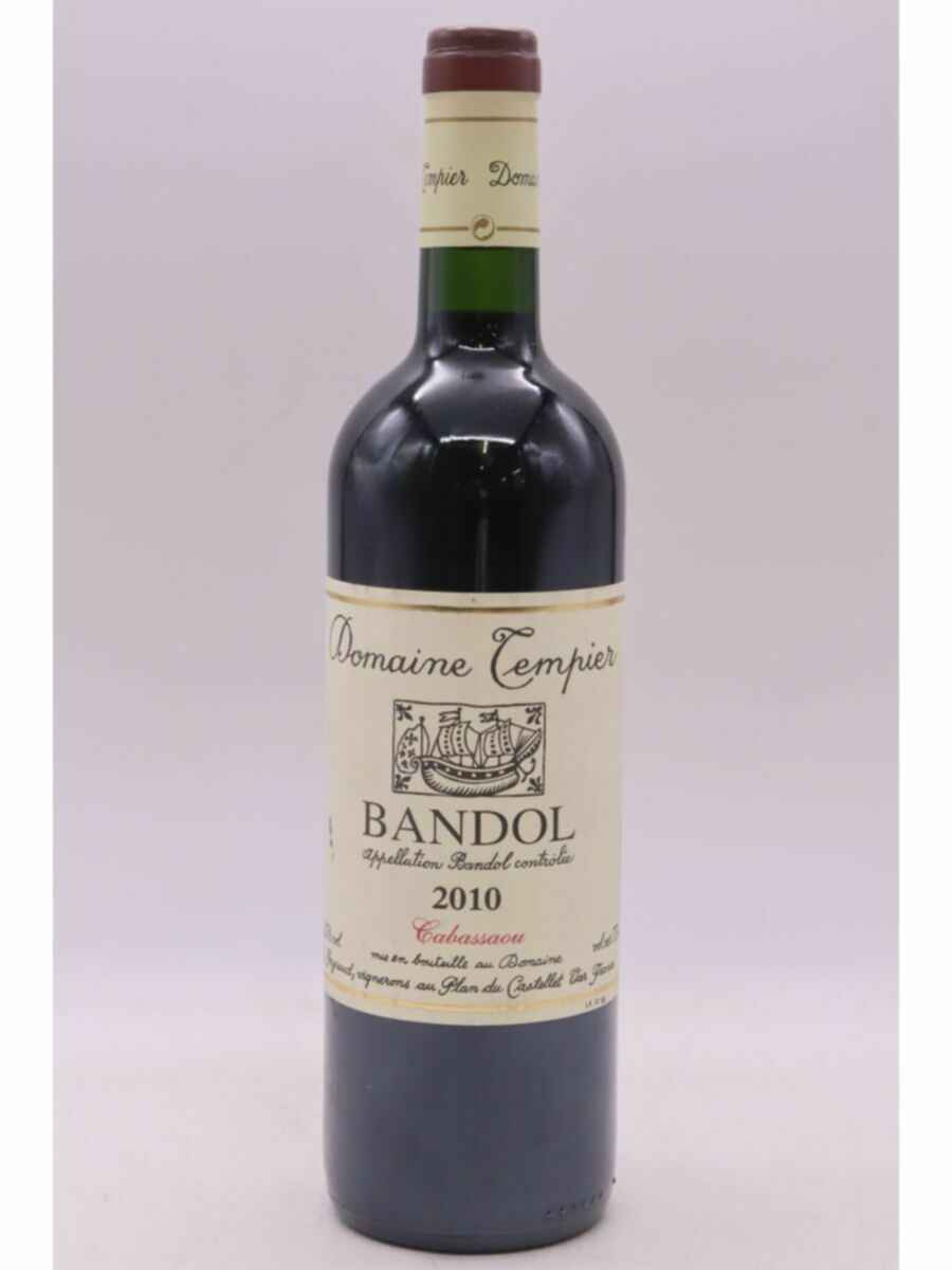 Tempier Bandol Cabassaou 2010