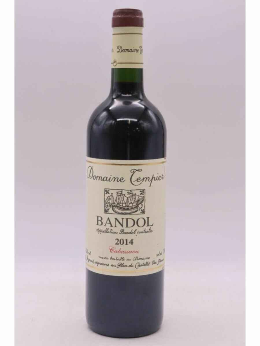 Tempier Bandol Cabassaou 2014