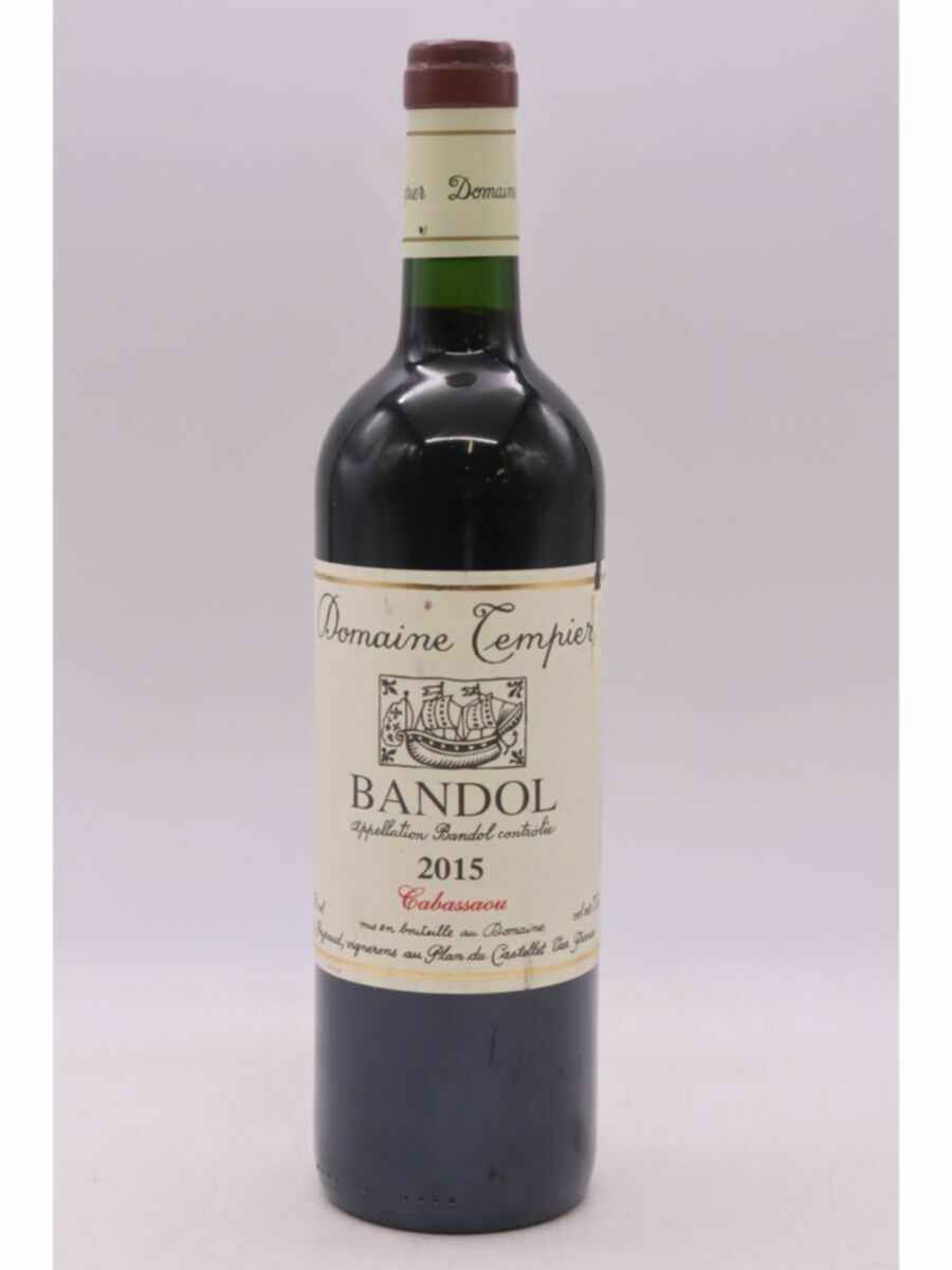 Tempier Bandol Cabassaou 2015