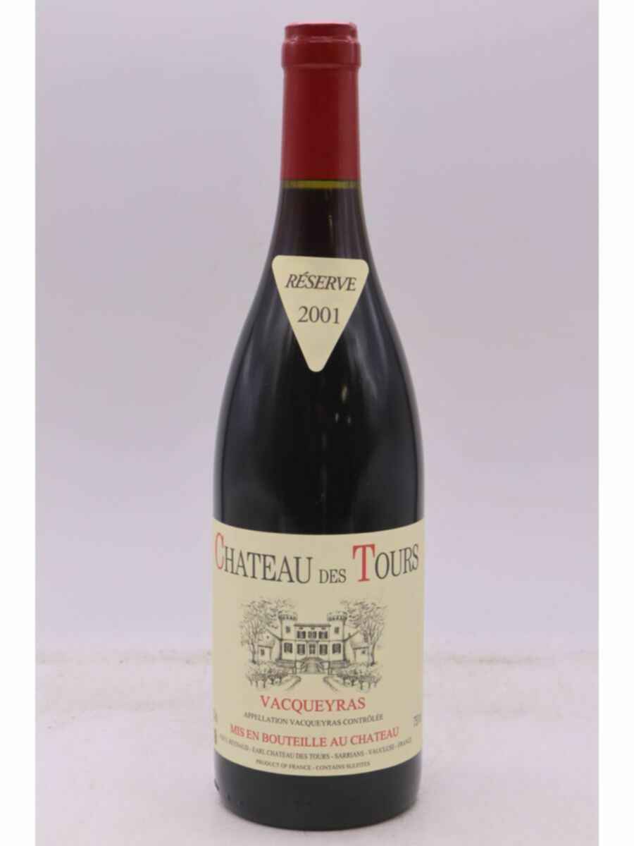 Rayas Chateau Des Tours Vacqueyras Rouge 2001