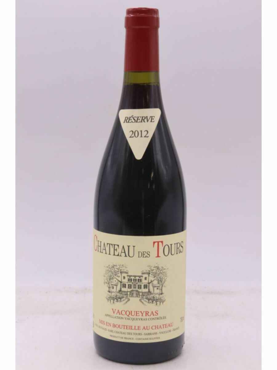 Rayas Chateau Des Tours Vacqueyras Rouge 2012