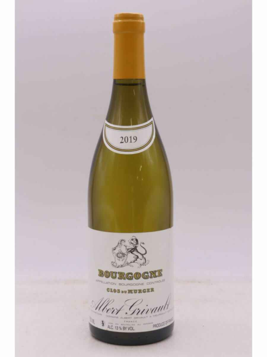 Albert Grivault Bourgogne Clos Du Murger 2019