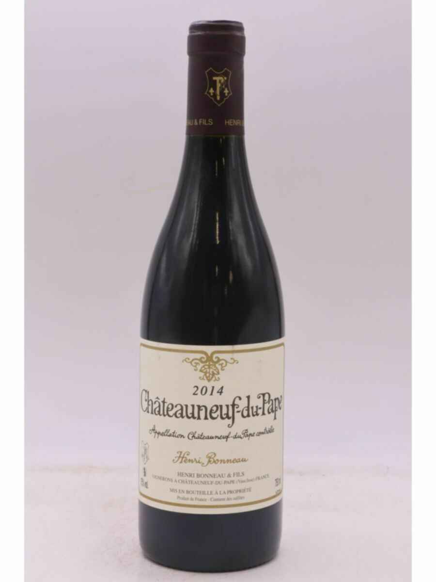 Henri Bonneau Chateauneuf Du Pape 2014