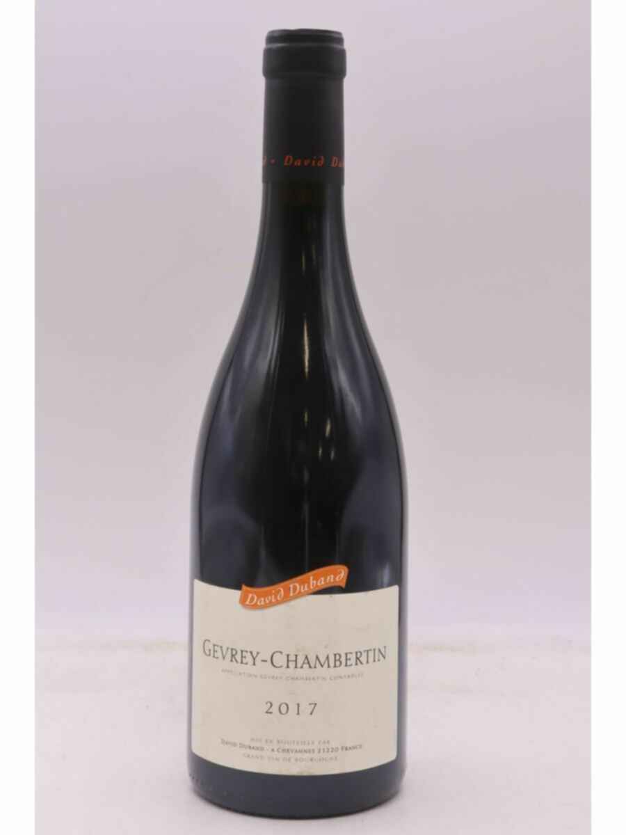 David Duband Gevrey Chambertin 2017