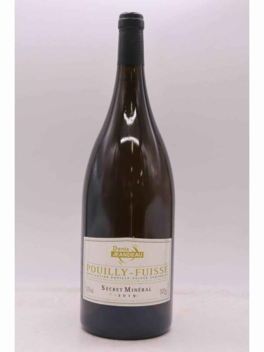 Denis Jeandeau Pouilly Fuisse Secret Minéral 2019