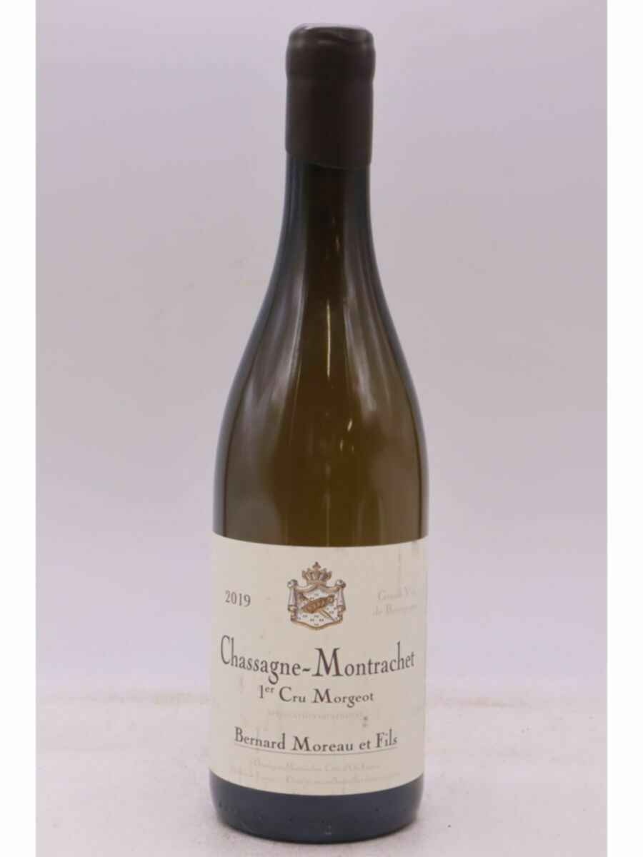 Bernard Moreau Chassagne Montrachet Morgeot Blanc   1er Cru 2019