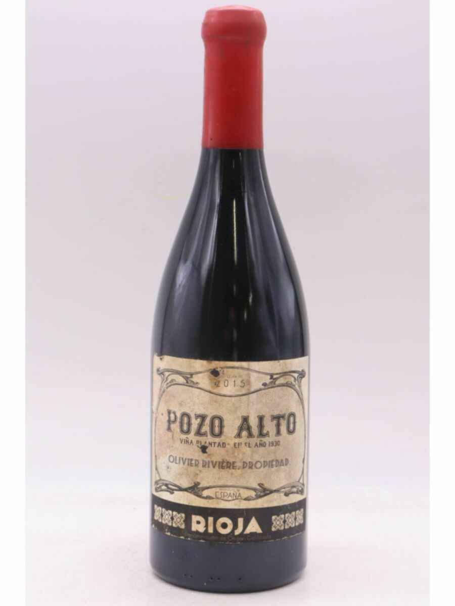 Olivier Riviere Rioja Pozo Alto 2015