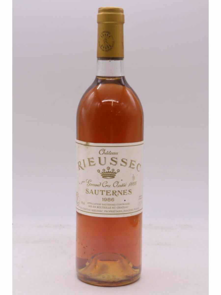 Chateau Rieussec 1986