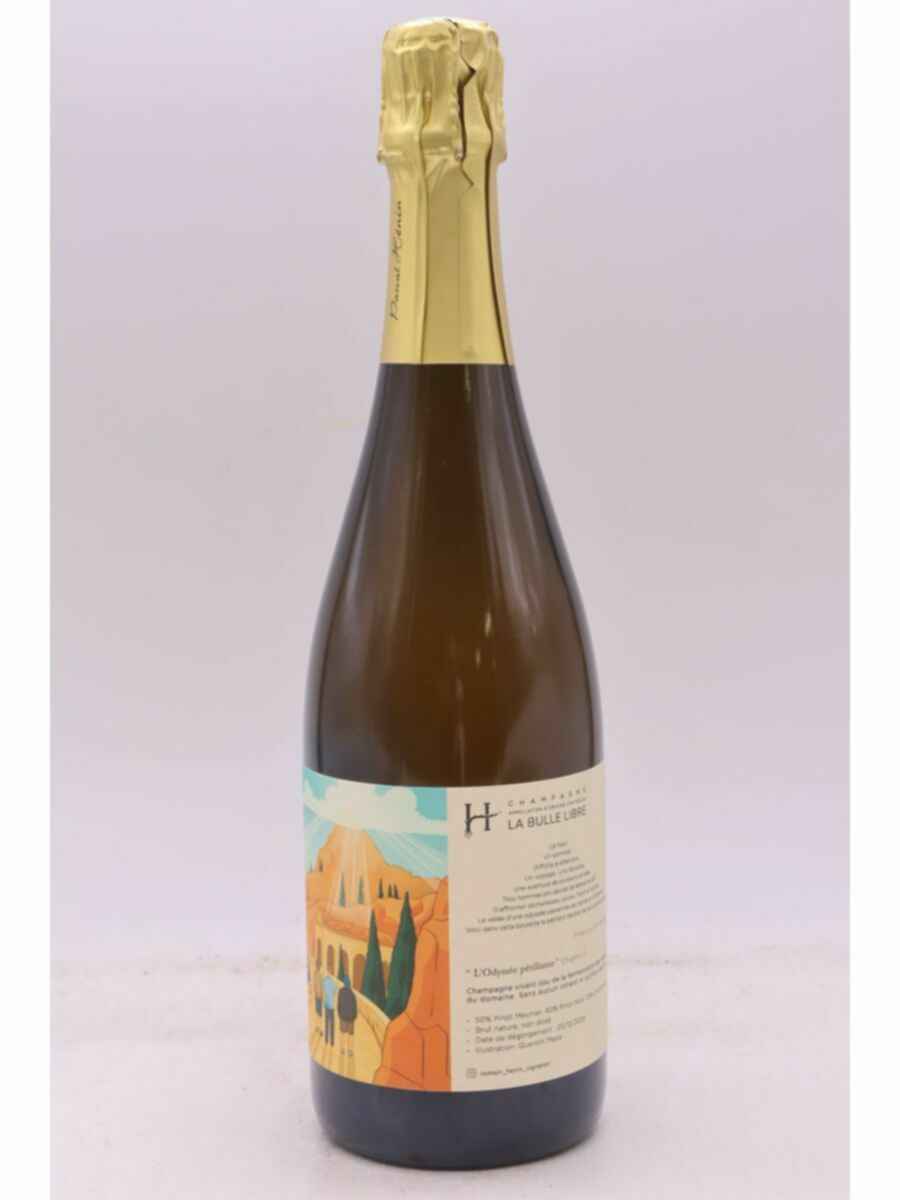 Romain Henin La Bulle Libre L'odyssee Petillante Chapitre I Brut Nature N.V.