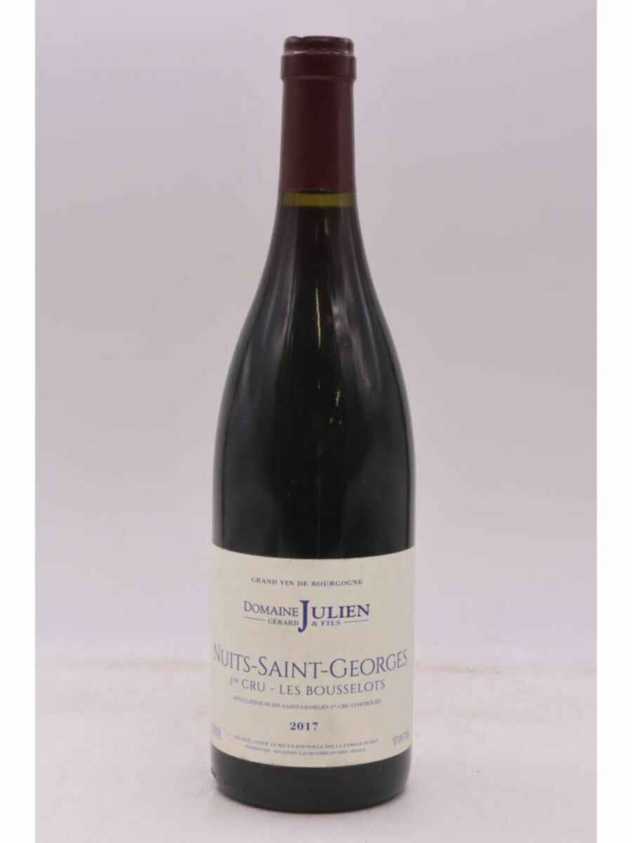Julien Nuits Saint Georges 1er Cru Les Bousselots 2017