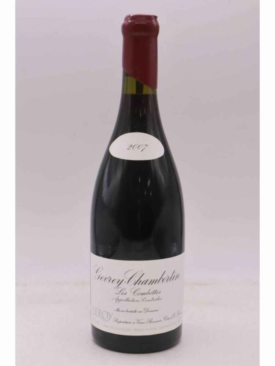 Leroy Gevrey Chambertin La Combottes 1er Cru 2007