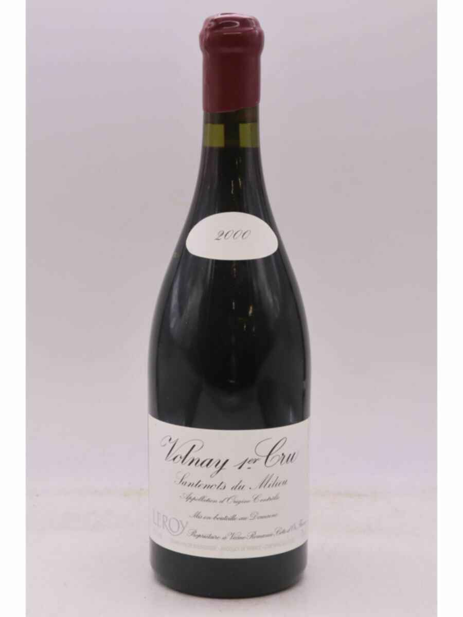 Leroy Volnay 1er Cru Santenots Du Milieu 2000