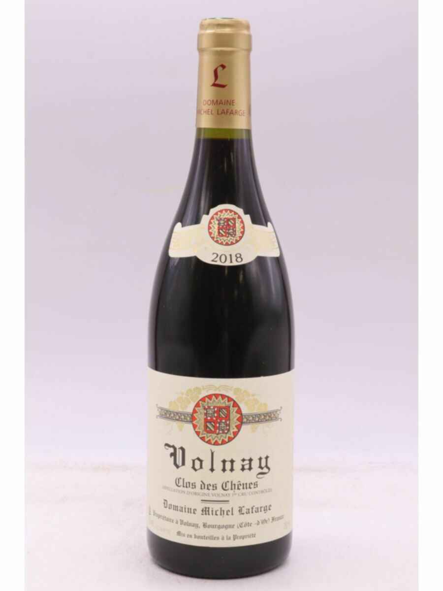 Michel Lafarge Volnay Clos Des Chenes 1er Cru 2018