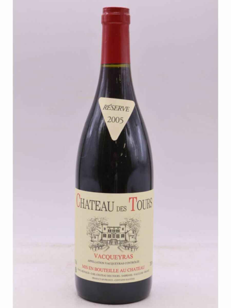 Rayas Chateau Des Tours Vacqueyras Rouge 2005