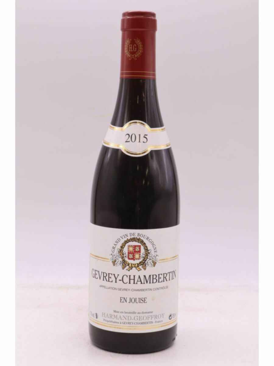 Harmand Geoffroy Gevrey Chambertin En Jouise 2015