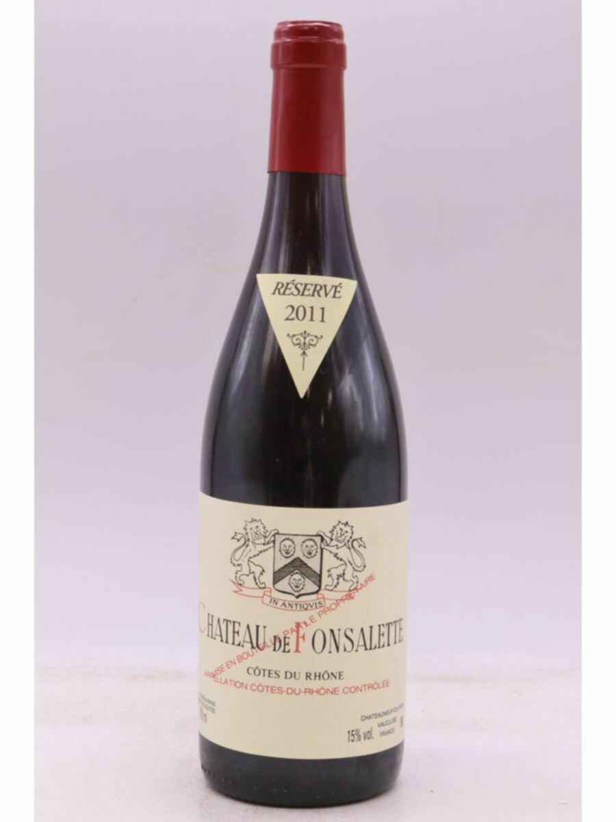 Rayas Chateau De Fonsalette Reserve 2011