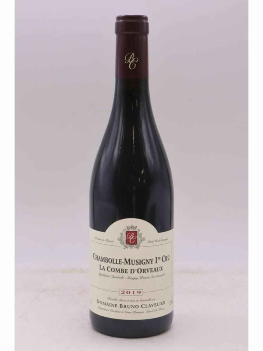 Bruno Clavelier Chambolle Musigny La Combe D'orveaux 1er Cru 2019