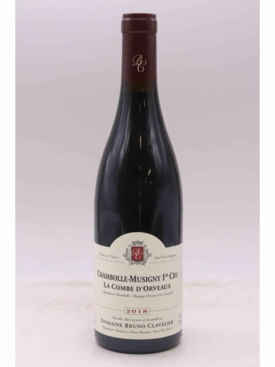 Bruno Clavelier Chambolle Musigny La Combe D'orveaux 1er Cru 2018