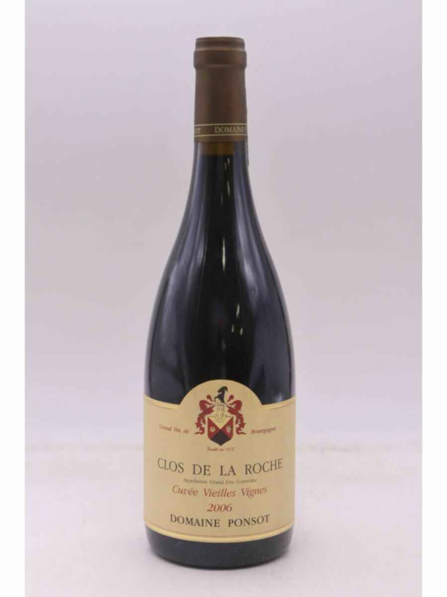 Ponsot Clos De La Roche Vieilles Vignes Grand Cru 2006