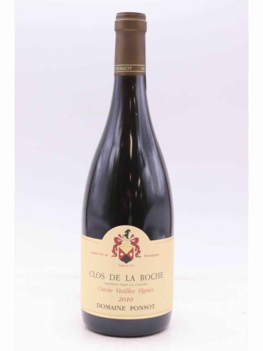 Ponsot Clos De La Roche Vieilles Vignes Grand Cru 2010