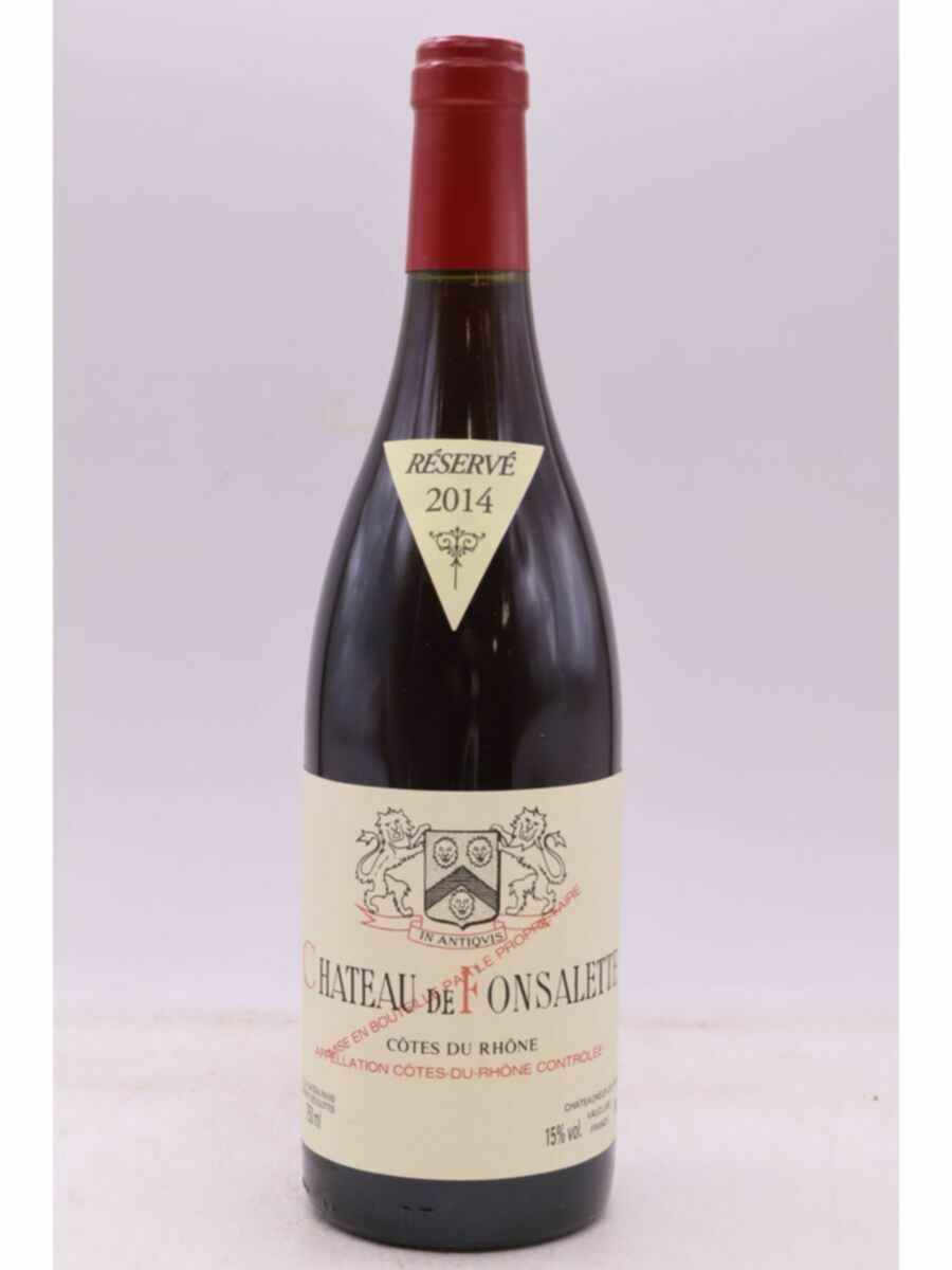 Rayas Chateau De Fonsalette Reserve 2014