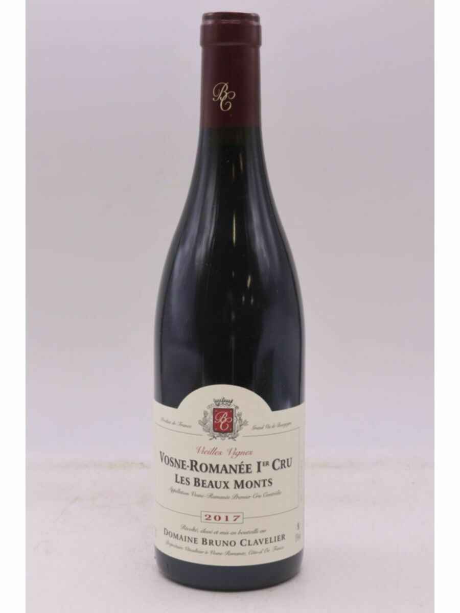Bruno Clavelier Vosne Romanee Les Beaux Monts Vieilles Vignes 1er Cru 2017