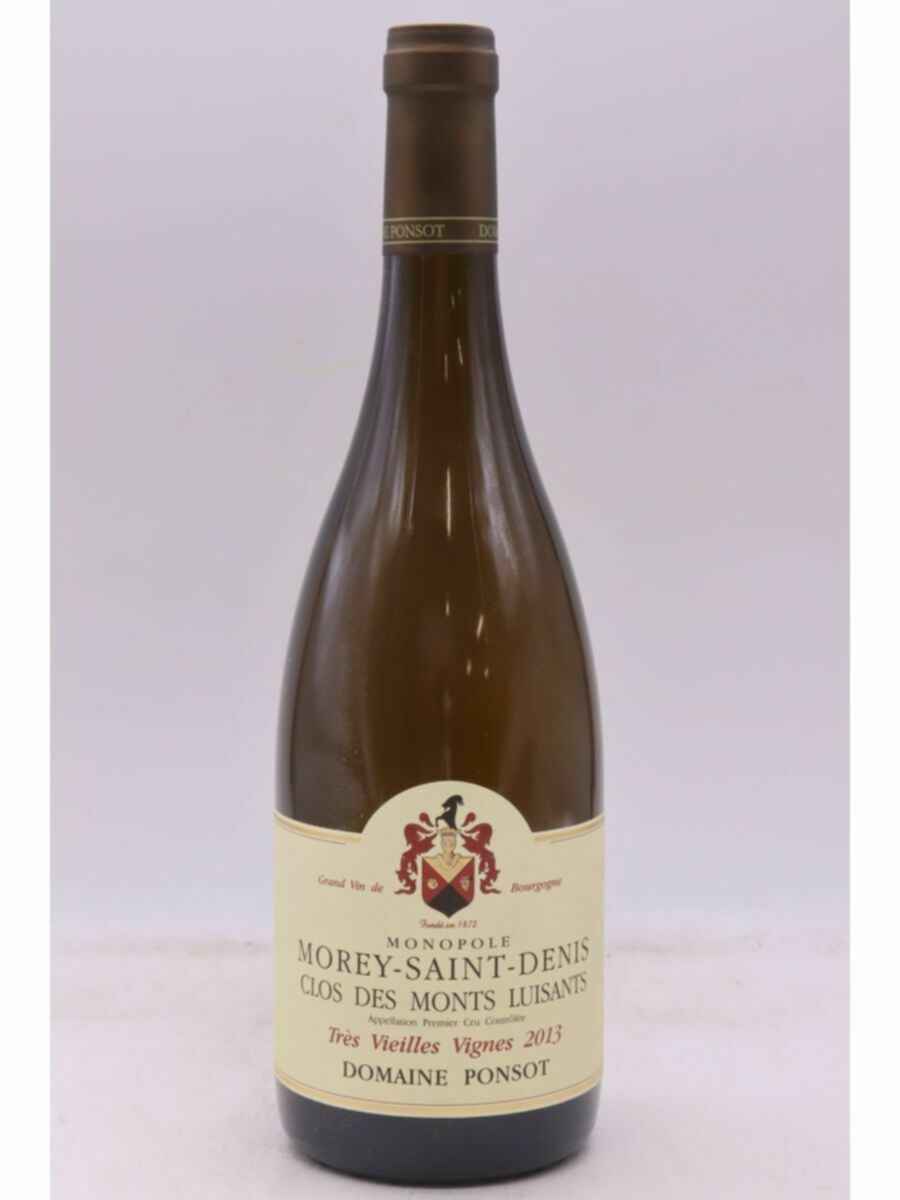Ponsot Morey St Denis Blanc Clos Des Monts Luisants V.v. 1er Cru 2013
