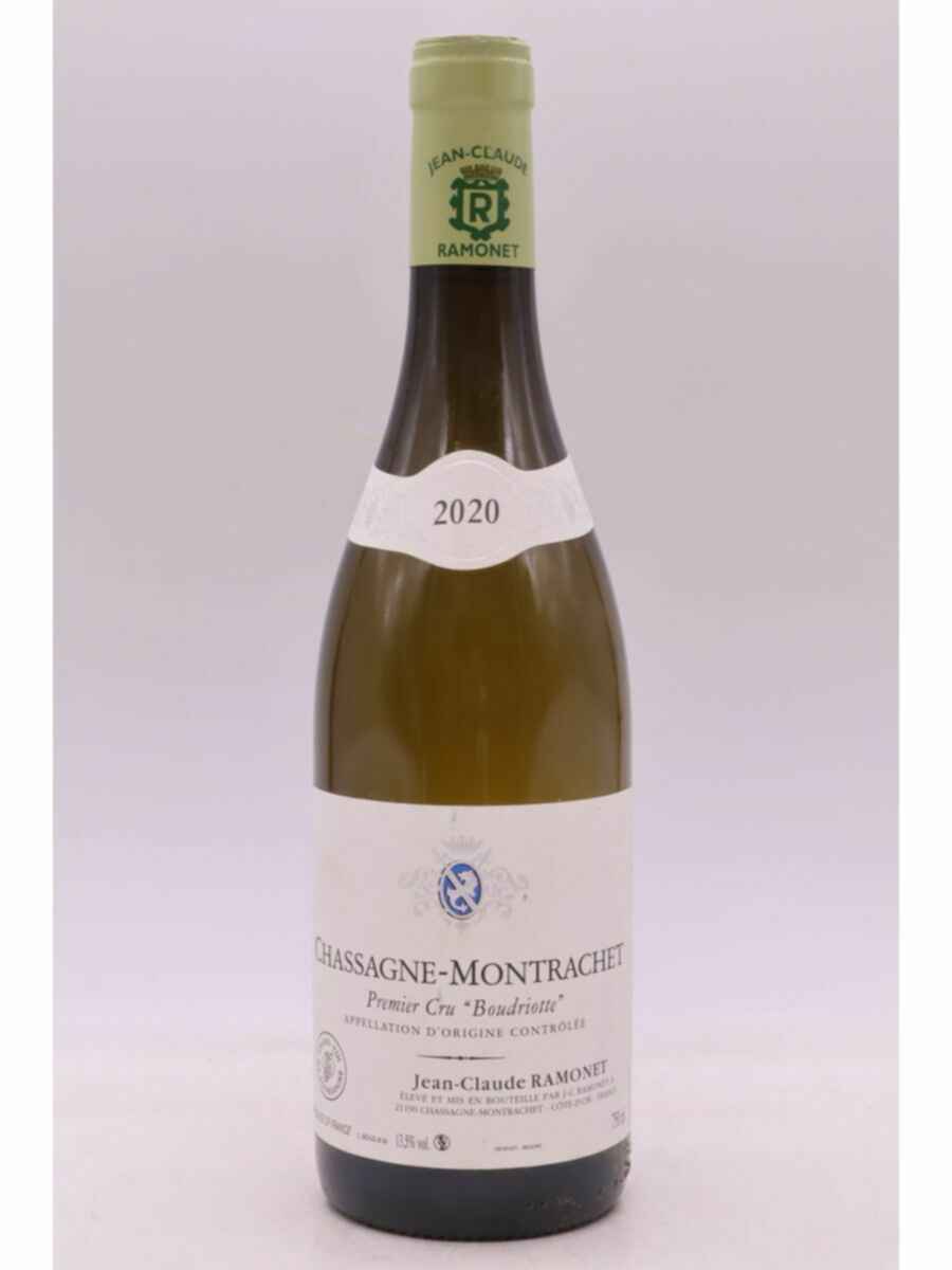 Ramonet Chassagne Montrachet Les Boudriottes Blanc 1er Cru 2020