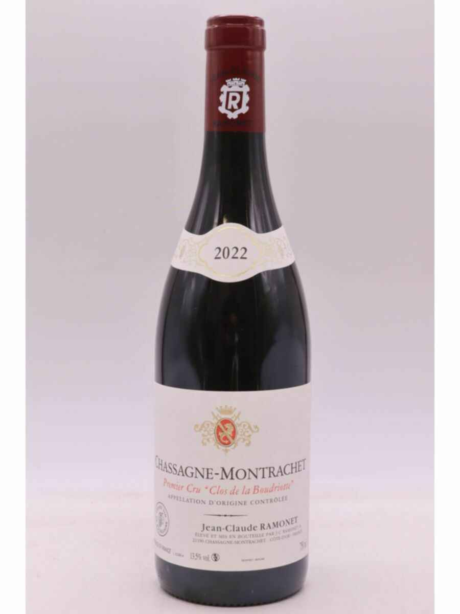 Jean Claude Ramonet Chassagne-montrachet Clos De La Boudriotte Rouge 1er Cru 2022