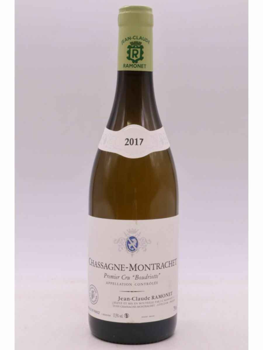 Ramonet Chassagne Montrachet Les Boudriottes Blanc 1er Cru 2017