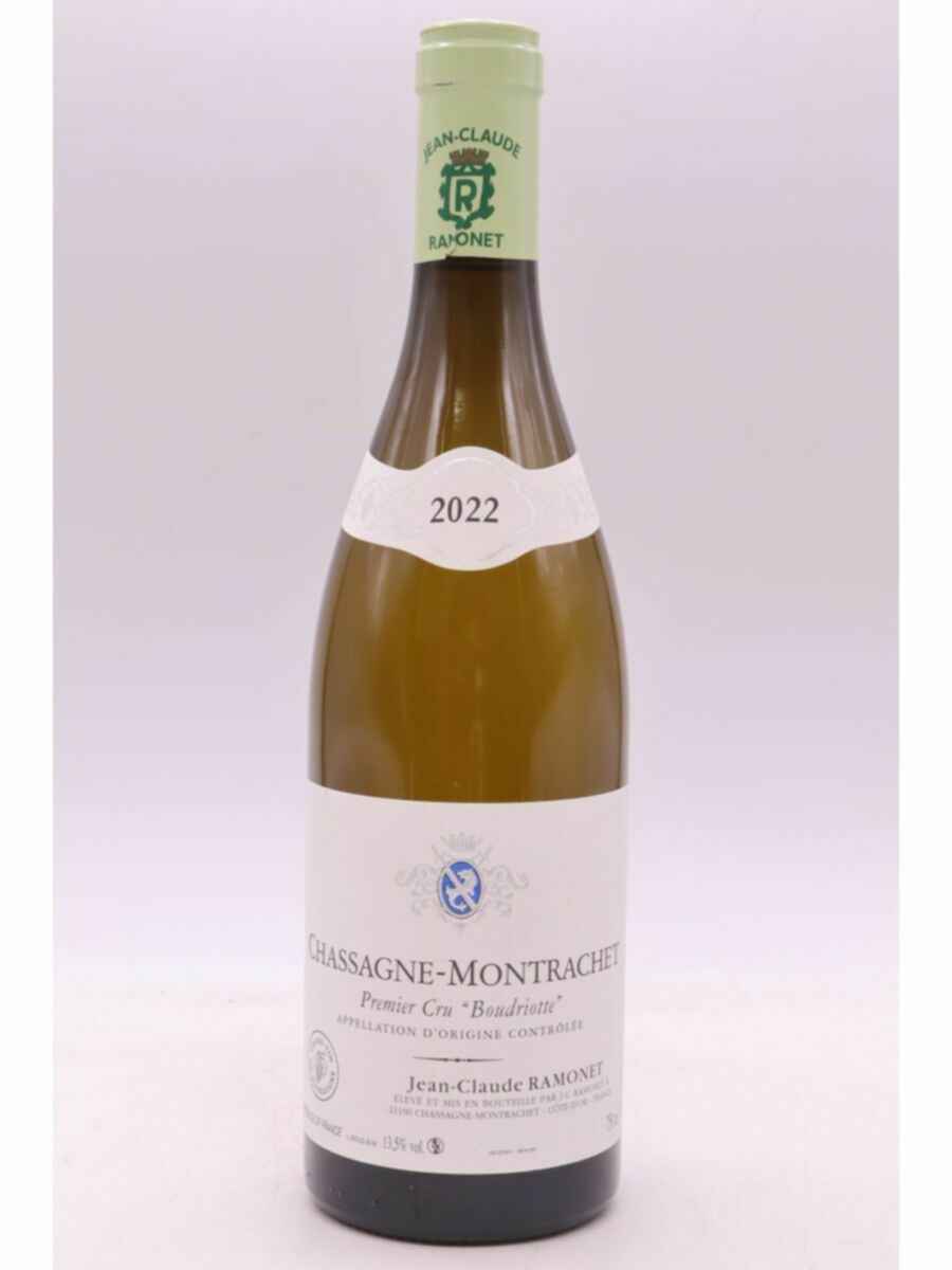 Ramonet Chassagne Montrachet Les Boudriottes Blanc 1er Cru 2022