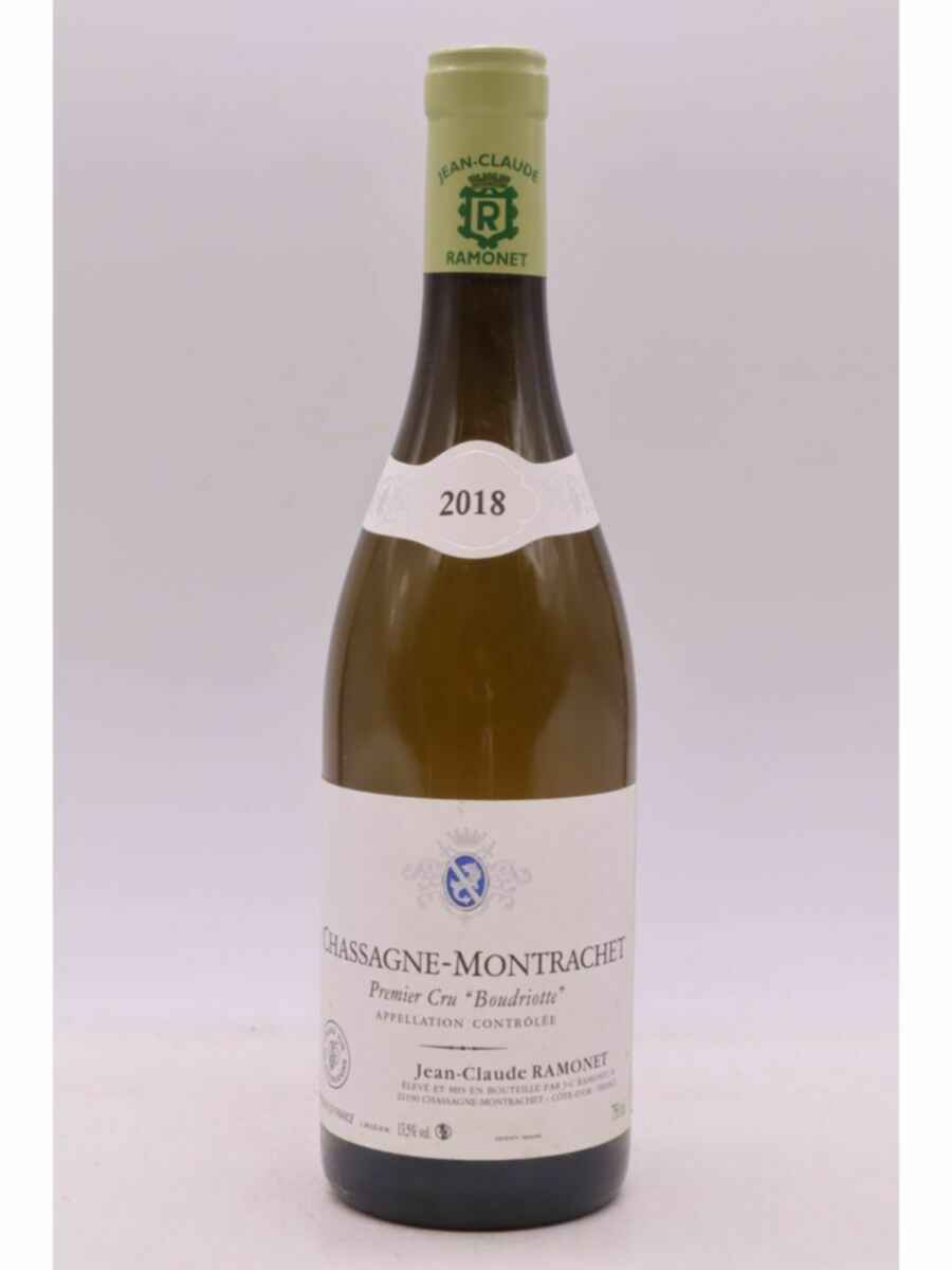 Ramonet Chassagne Montrachet Les Boudriottes Blanc 1er Cru 2018