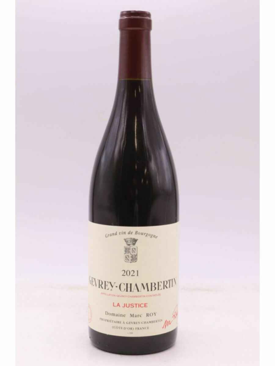 Marc Roy Gevrey Chambertin La Justice 2021