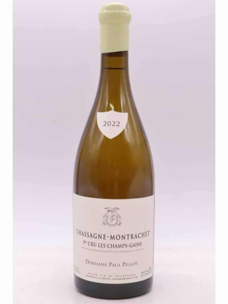 Paul Pillot Chassagne Montrachet Les Champs Gains 1er Cru 2022