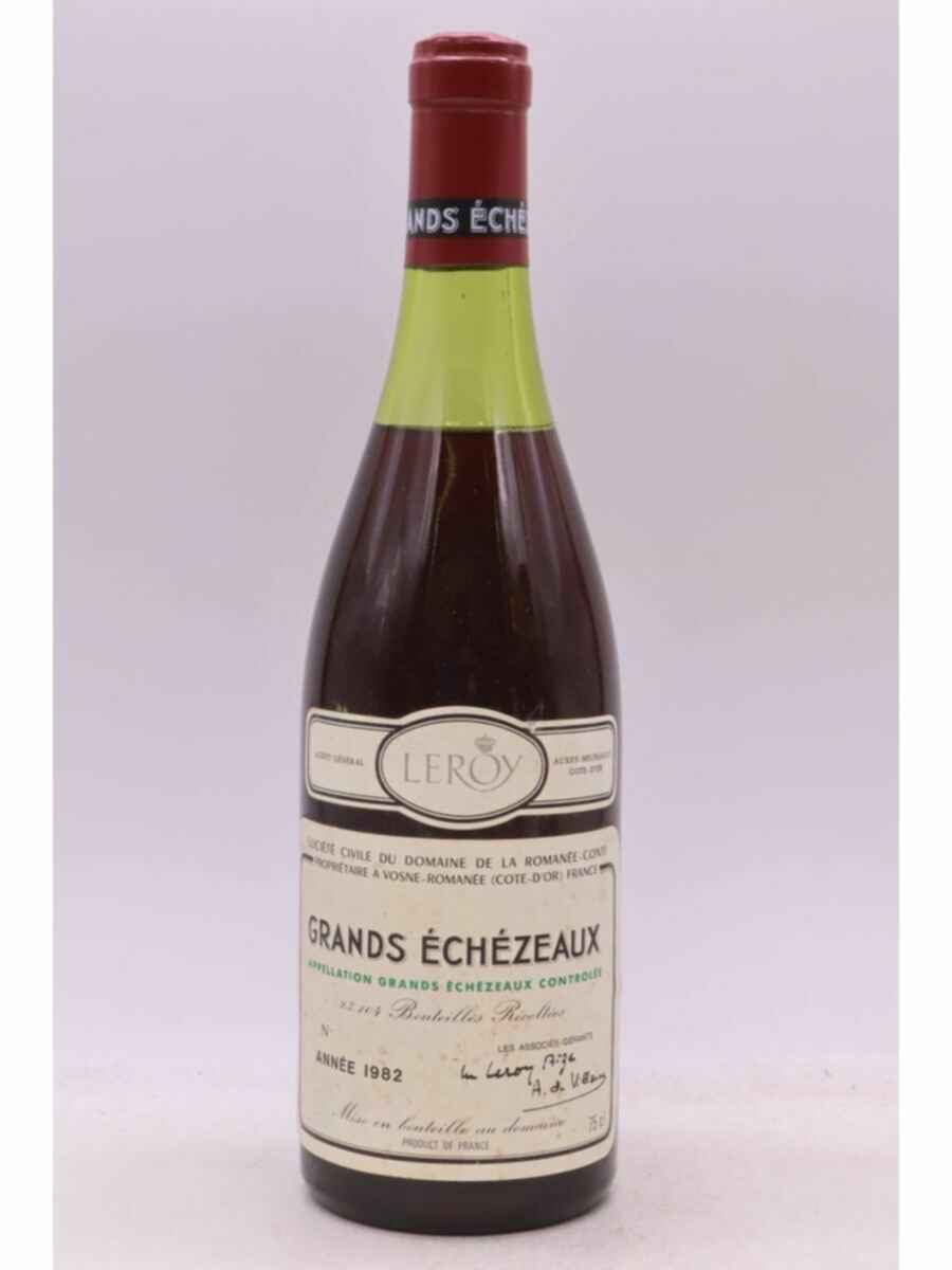 De La Romanee Conti Grands Echezeaux Grand Cru 1982