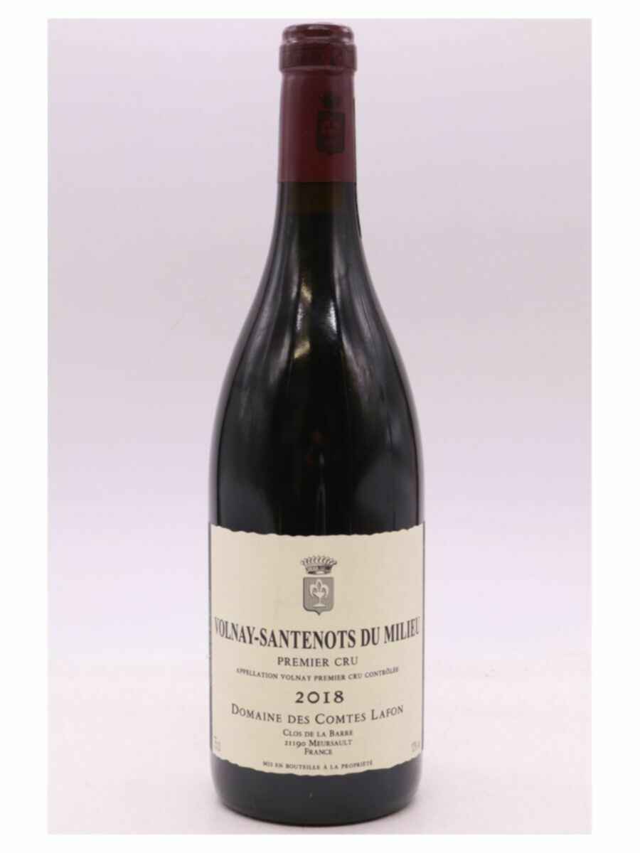 Des Comtes Lafon Volnay Santenots Du Milieu 1er Cru 2018